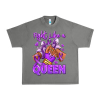 Tornado fight like a queen lupus awareness afro girl sneak Urban Heavy Tee - RanaPortraitStore