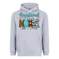 Heather Grey registered nurse Heavyweight Hoodie - BundleAndBundleShop