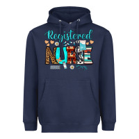 Navy registered nurse Heavyweight Hoodie - BundleAndBundleShop
