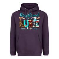 Plum registered nurse Heavyweight Hoodie - BundleAndBundleShop