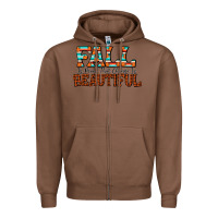 Chestnut fall is proof that change is beautiful Zipper Hoodie - CowhideDigitalArt