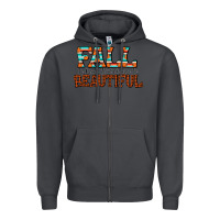 Smoke fall is proof that change is beautiful Zipper Hoodie - CowhideDigitalArt