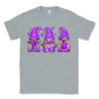 Heather Grey Domestic Violence Warrior Gnomes Classic Tee - texasbilliewilder