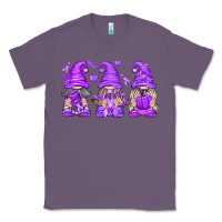 Lavender Domestic Violence Warrior Gnomes Classic Tee - texasbilliewilder