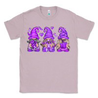 Lilac Domestic Violence Warrior Gnomes Classic Tee - texasbilliewilder