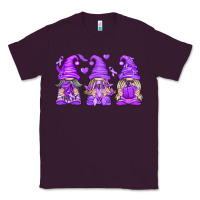 Plum Domestic Violence Warrior Gnomes Classic Tee - texasbilliewilder