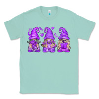 Seafoam Domestic Violence Warrior Gnomes Classic Tee - texasbilliewilder