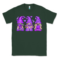 Sports Green Domestic Violence Warrior Gnomes Classic Tee - texasbilliewilder