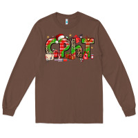 Chestnut christmas cpht pharmacy technician Long Sleeve Tee - texasbilliewilder