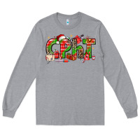 Heather Grey christmas cpht pharmacy technician Long Sleeve Tee - texasbilliewilder