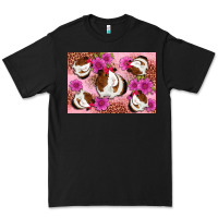 Black Guinea pig flowers Premium Tee - Artiststas