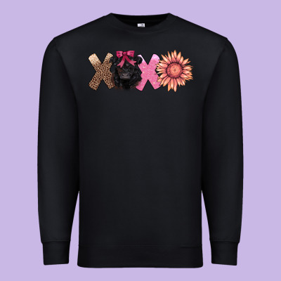 Xoxo Belted Galloway Premium Sweatshirt Designed By Adodesignshop