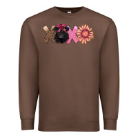 Chestnut xoxo belted galloway Premium Sweatshirt - AdoDesignShop
