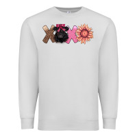 Dove Grey xoxo belted galloway Premium Sweatshirt - AdoDesignShop
