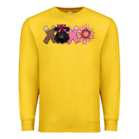 Lemon xoxo belted galloway Premium Sweatshirt - AdoDesignShop