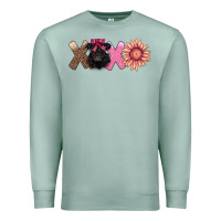 Seafoam xoxo belted galloway Premium Sweatshirt - AdoDesignShop