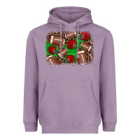 Lavender american football helmet background Heavyweight Hoodie - JahusDesignShop