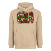Mushroom american football helmet background Heavyweight Hoodie - JahusDesignShop
