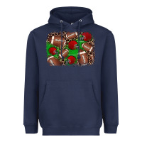 Navy american football helmet background Heavyweight Hoodie - JahusDesignShop