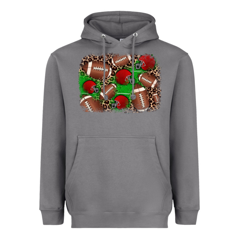 American Football Helmet Background Heavyweight Hoodie by JahusDesignShop | Teevron