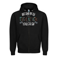 Black fancy like the race track on a date night Zipper Hoodie - CowhideDigitalArt