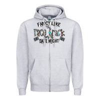 Heather Grey fancy like the race track on a date night Zipper Hoodie - CowhideDigitalArt