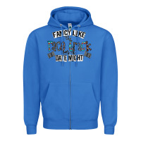 True Royal fancy like the race track on a date night Zipper Hoodie - CowhideDigitalArt