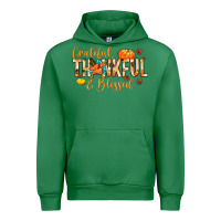 Emerald grateful thankful and blessed Urban Hoodie - MaliasSmallBusiness