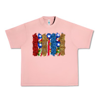 Salmon puerto rico republic brushstrokes Urban Heavy Tee - RanaPortraitStore