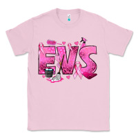 Bubblegum Pink Environmental Services Breast Cancer Classic Tee - texasbilliewilder
