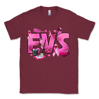 Burgundy Environmental Services Breast Cancer Classic Tee - texasbilliewilder