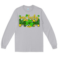 Moon Dust one lucky mom Long Sleeve Tee - Zillion Design Studio