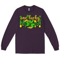 Plum one lucky mom Long Sleeve Tee - Zillion Design Studio