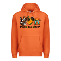 Carrot peace love camp ado Premium Hoodie - AdoDesignShop