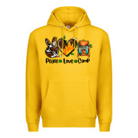 Lemon peace love camp ado Premium Hoodie - AdoDesignShop