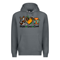 Rock peace love camp ado Premium Hoodie - AdoDesignShop