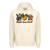 Sandshell peace love camp ado Premium Hoodie - AdoDesignShop