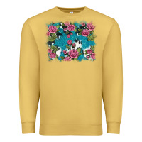 Antique Gold v.drose glitter cowhide Premium Sweatshirt - AdoDesignShop