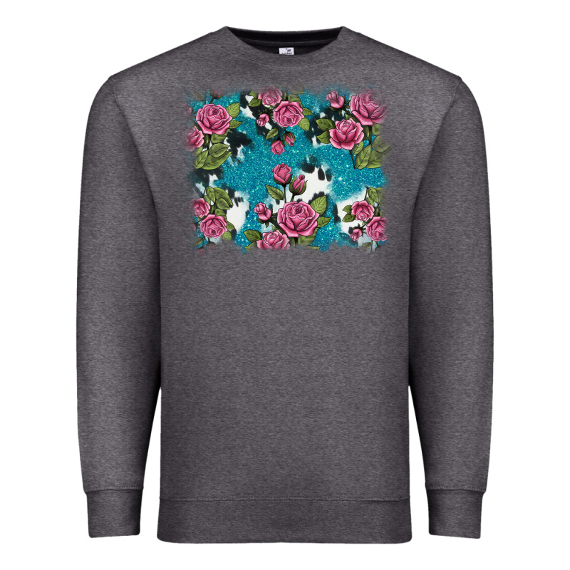 V.drose Glitter Cowhide Premium Sweatshirt by AdoDesignShop | Teevron