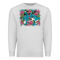 Dove Grey v.drose glitter cowhide Premium Sweatshirt - AdoDesignShop