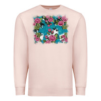 Pale Pink v.drose glitter cowhide Premium Sweatshirt - AdoDesignShop