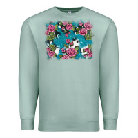 Seafoam v.drose glitter cowhide Premium Sweatshirt - AdoDesignShop