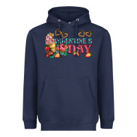 Navy valentines day sweet Heavyweight Hoodie - AdoDesignShop