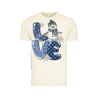 Vintage Arctic love snowman Vintage Tee - MaliasSmallBusiness