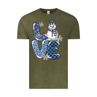 Love Snowman Vintage Tee | Teevron