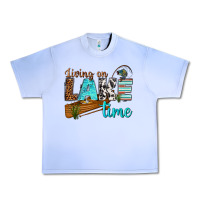 Grape Ice living on lake time Urban Heavy Tee - texasbilliewilder
