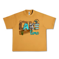 Peanut Butter living on lake time Urban Heavy Tee - texasbilliewilder