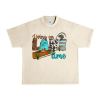Sandshell living on lake time Urban Heavy Tee - texasbilliewilder