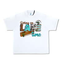 White living on lake time Urban Heavy Tee - texasbilliewilder