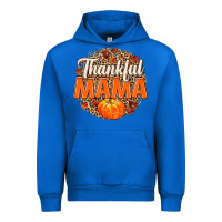 Cobalt Thankful Mama Urban Hoodie - MaliasSmallBusiness